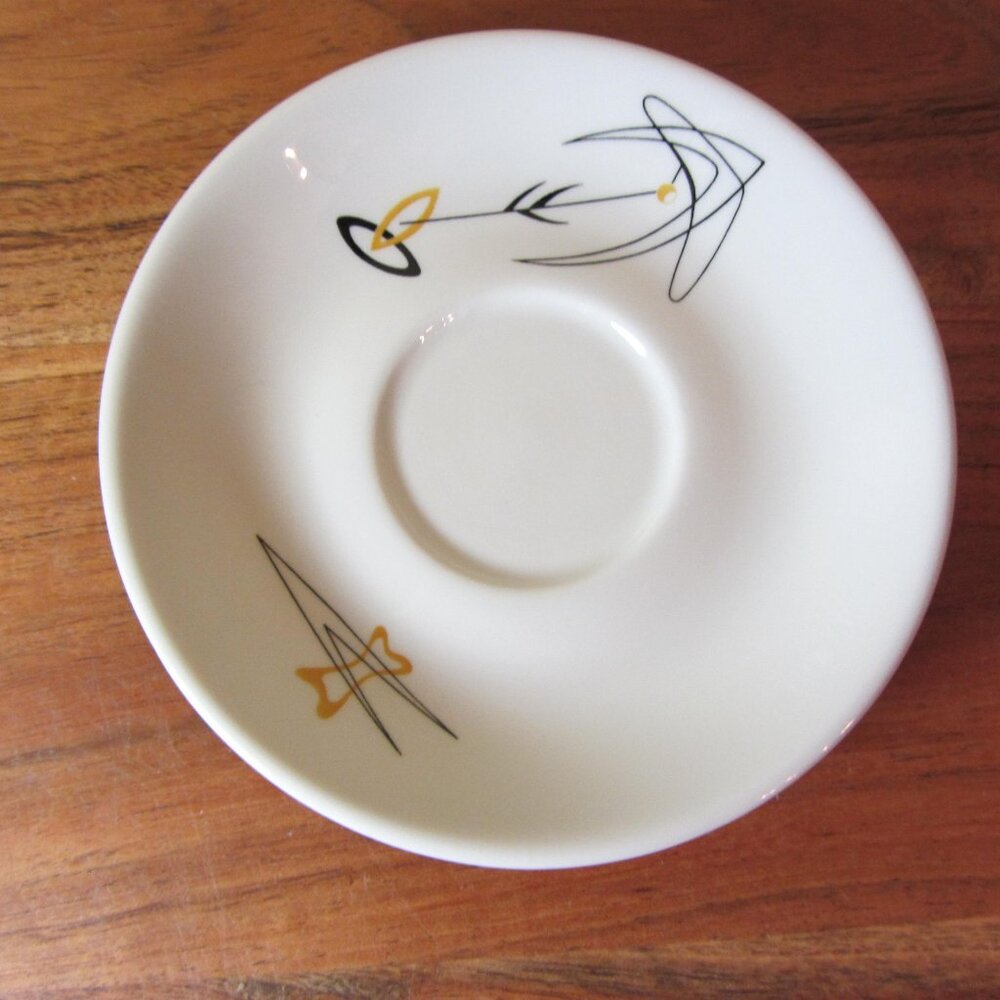 3 for $36 - Mayer vintage plate atomic stars 362 MCM (W3568)